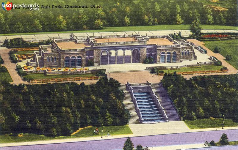 Pictures of Cincinnati, Ohio: Aerial view of Ault Park