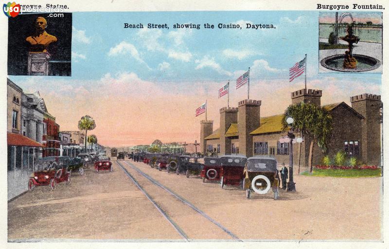 Pictures of Daytona Beach, Florida: Beach Street, showing the Casino