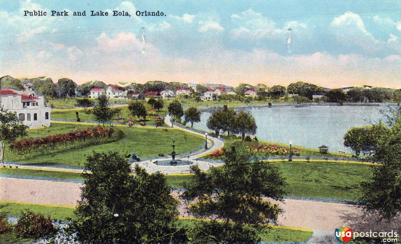 Pictures of Orlando, Florida: Public Park and Lake Eola