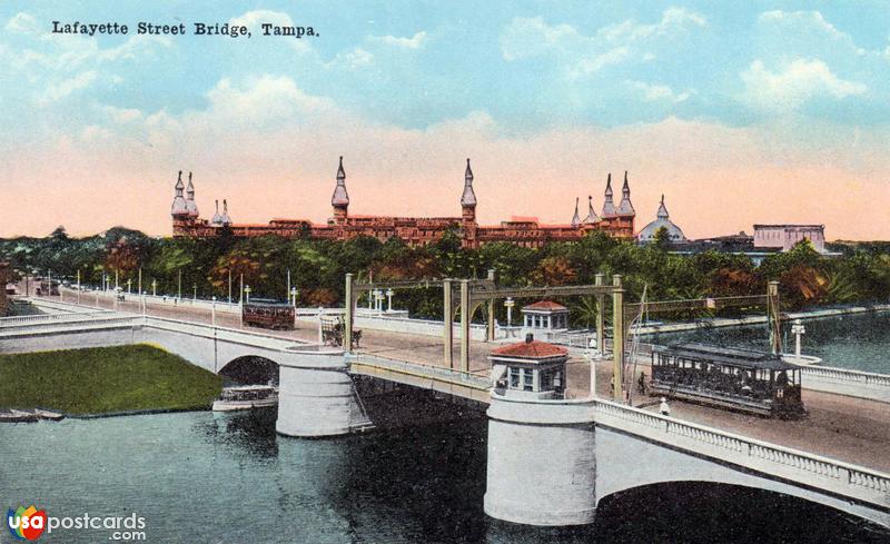 Pictures of Tampa, Florida: Lafayette Street Bridge