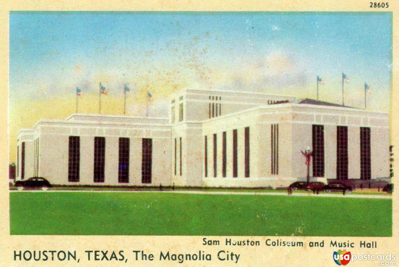 Pictures of Houston, Texas: Sam Houston Coliseum and Music Hall