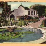 Mission San Juan Capistrano. Founded 1776