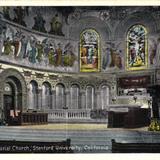 Interior Memorial Church, Stanford University