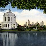 Alameda County Court House and Lake Merritt