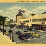 Looking South on Vine Street