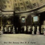 West Side Statuary Hall. U. S. Capitol