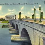 Arlington Memorial Bridge and Lincoln Memorial