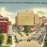 New Nemours Building from Delaware Avenue and Washington Street