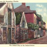 Old Charlotte Street, St. / The Oldest City in the United States