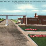 Maximo Point Toll Station Entering North Side os Sunshine Skyway