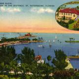 Yacht Club and Basin. Million Dollar Pier in the distance