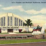 Fountain and Municipal Auditorium