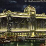 The Merchandise Mart by Night