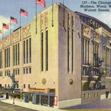 The Chicago Stadium, Madison, Wood, Warren and Wolcott Streets