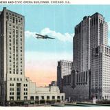 Chicago Daily News and Civic Opera Buildings