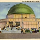 The Adler Planetarium, Grant Park