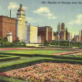 Skyline of Chicago from Grant Park