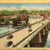 The North Bridge over Androscoggin River