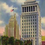 Bell Telephone and Civil Courts Buildings in Downtown