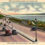 West Side Expres Highway and Hudson River