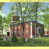 Christ Church, Alexandria, Va. where Washington Worshipped