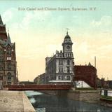 Erie Canal and Clinton Square