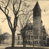 High School, State Hall, and City Hall