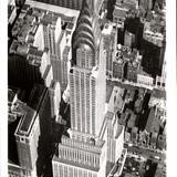 Aerial view of the Chrysler Building