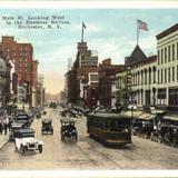 Main Street looking West in the Business Section