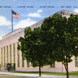 The Post Office, Custom House and Court House