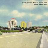 Collins Avenue, South from Haulover Bridge