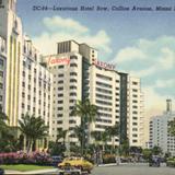 Luxurious Hotel Row, Collins Avenue