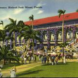 Grandstand entrance to Hialeah Park