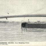 Williamsburg Bridge, from Broadway Ferry