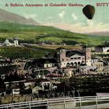 A balloon Ascension at Columbia Gardens