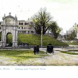 Canopy over Plymouth Rock