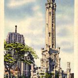 Chicago Avenue Water Tower (Palmolive Building in rear)