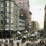 Dearborn Street, looking North from Madison Street