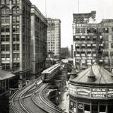 Elevated Railroad Loop, Van Buren Street