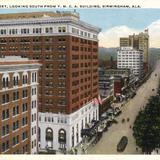 Twentieth Street, looking South from Y. M. C. A. Building