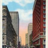 Main St. Looking North from Ninth St.