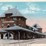 N. Y. Ontario & Western R. R. Depot