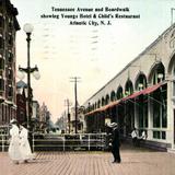 Tennessee Avenue and Boardwalk showing Youngs Hotel & Child´s Restaurant