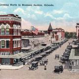 Orange Ave., looking North in Business Section