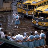 Group of nurses traveling the Utah National Parks (circa 1962)